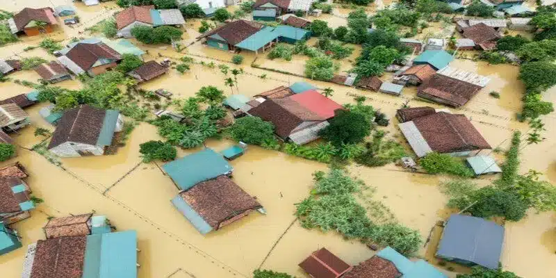 Hitclub tài trợ bão lũ