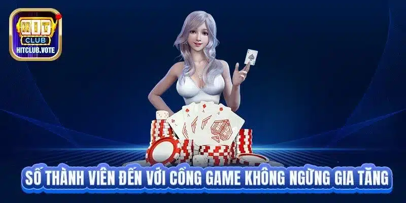 Số thành viên đến với cổng game không ngừng gia tăng